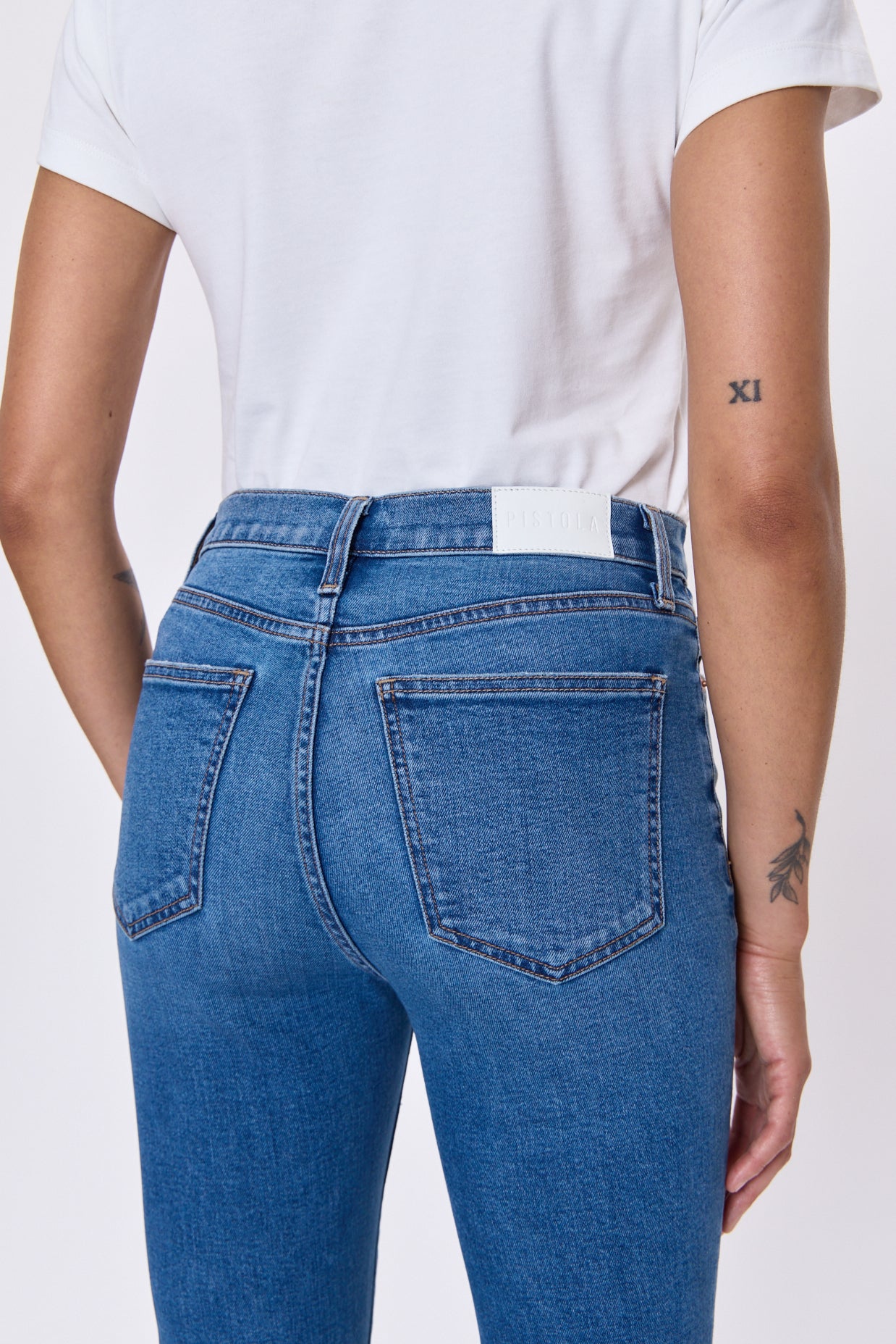 Lennon High Rise Crop Boot Jean - Countryside