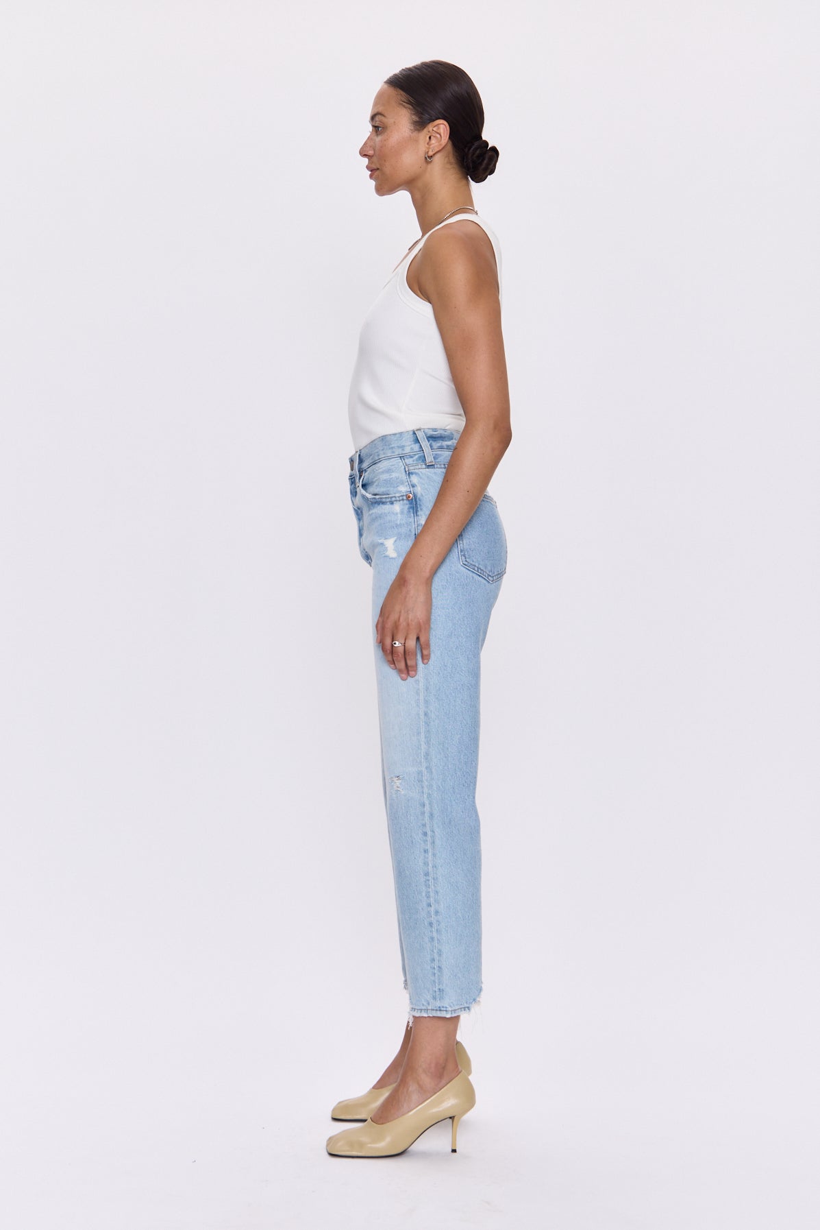 Cassie Super High Rise Straight Jean - Radiant Vintage
