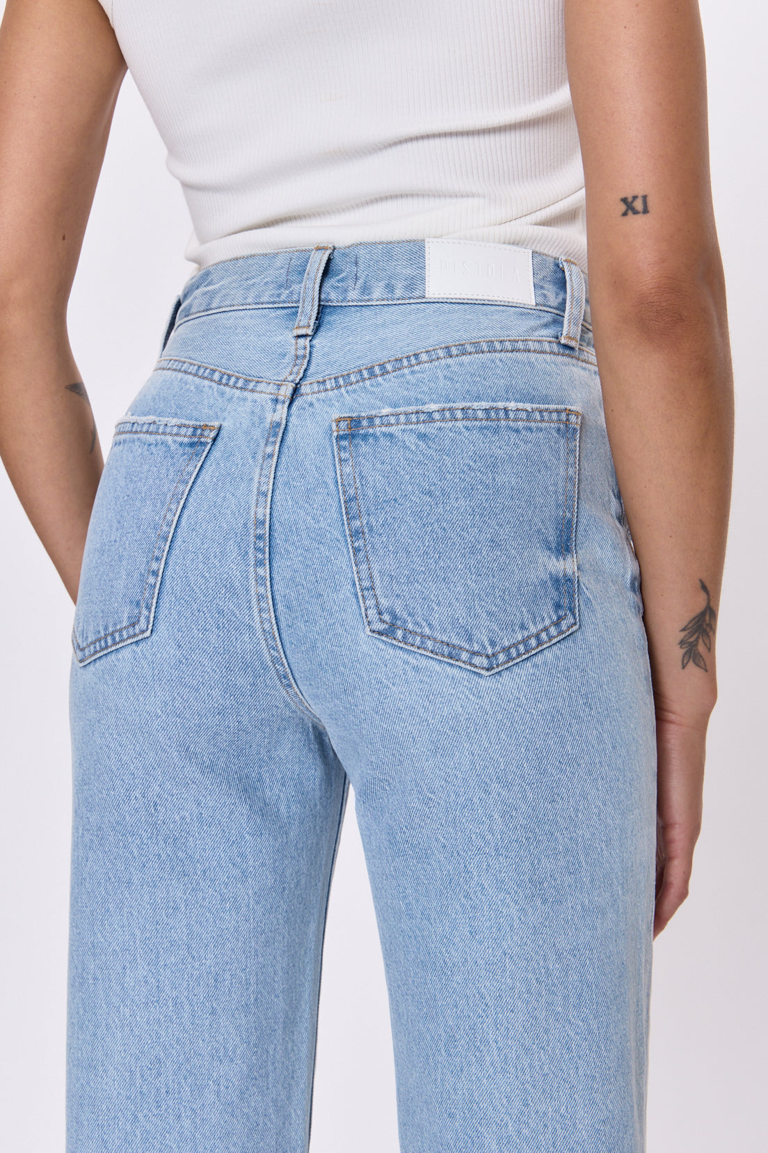 Cassie Super High Rise Straight Jean - Radiant Vintage
