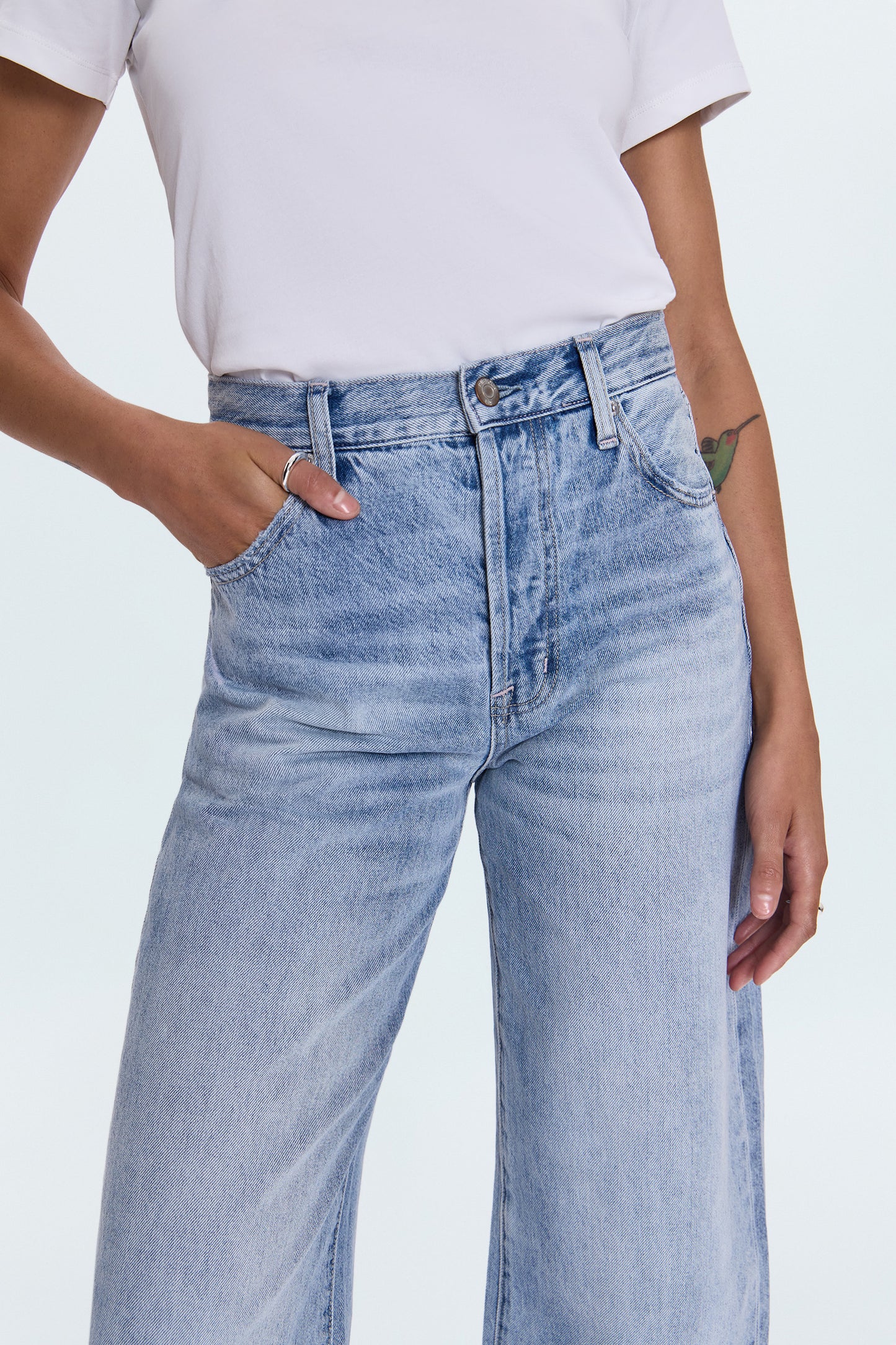 Ryder High Rise Cuffed Jean - Essex