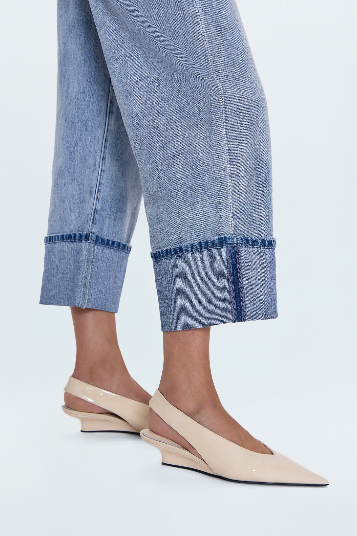 Ryder High Rise Cuffed Jean - Essex