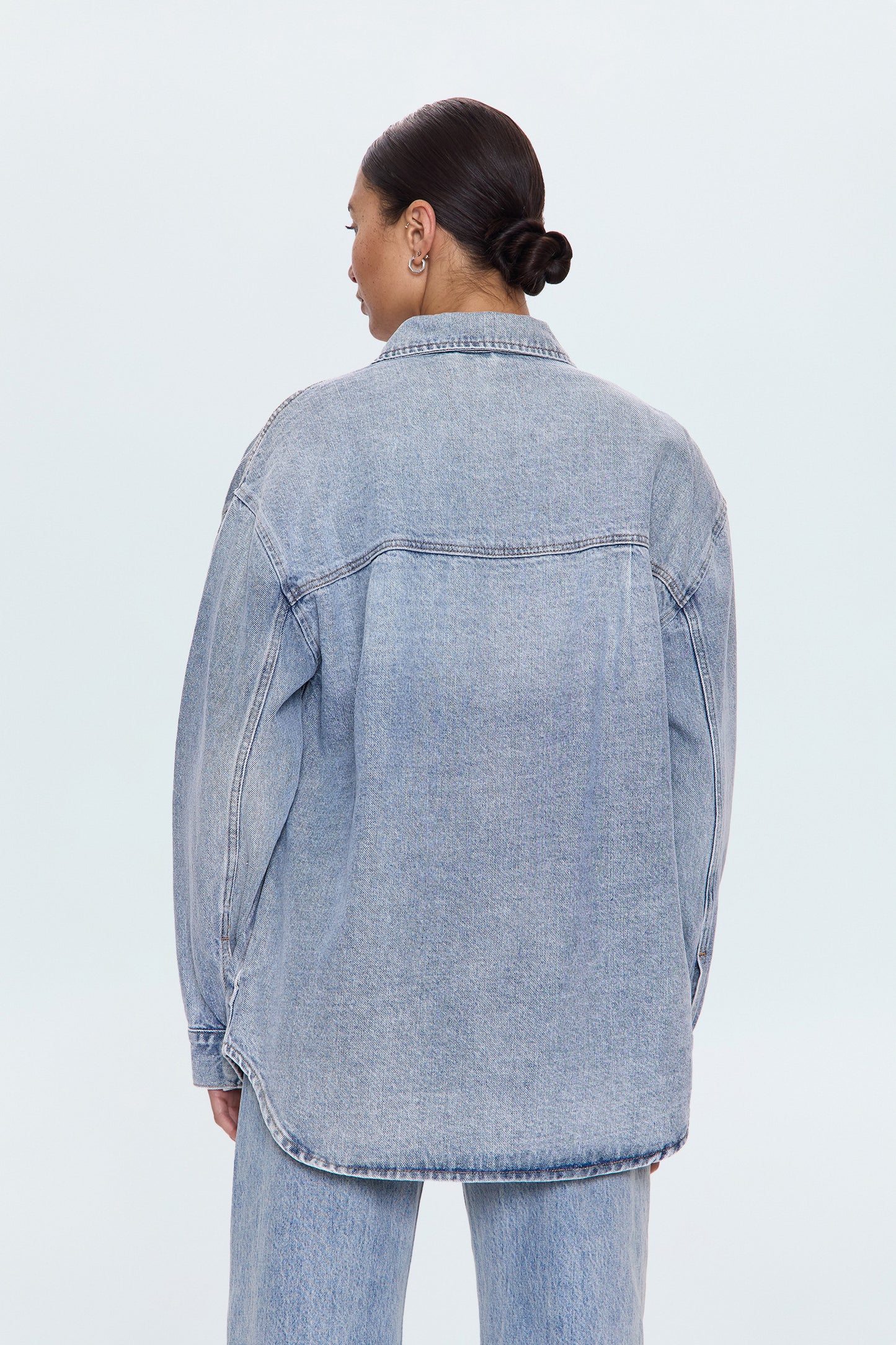 Mandy Oversized Shacket - Paloma
