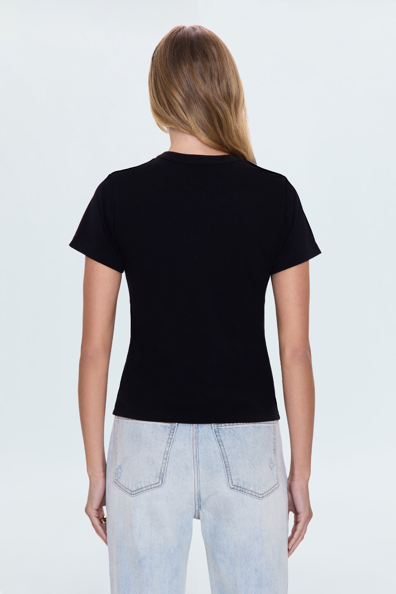 Alba Baby Tee - Noir