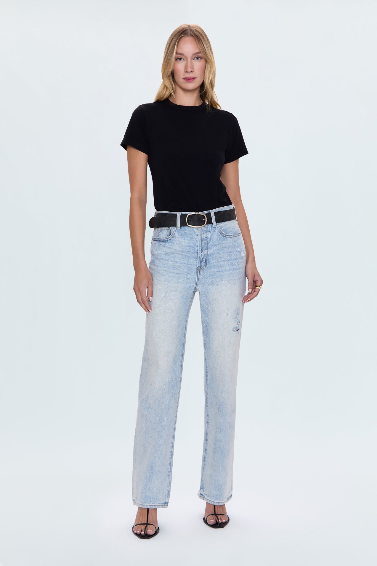 Alba Baby Tee - Noir