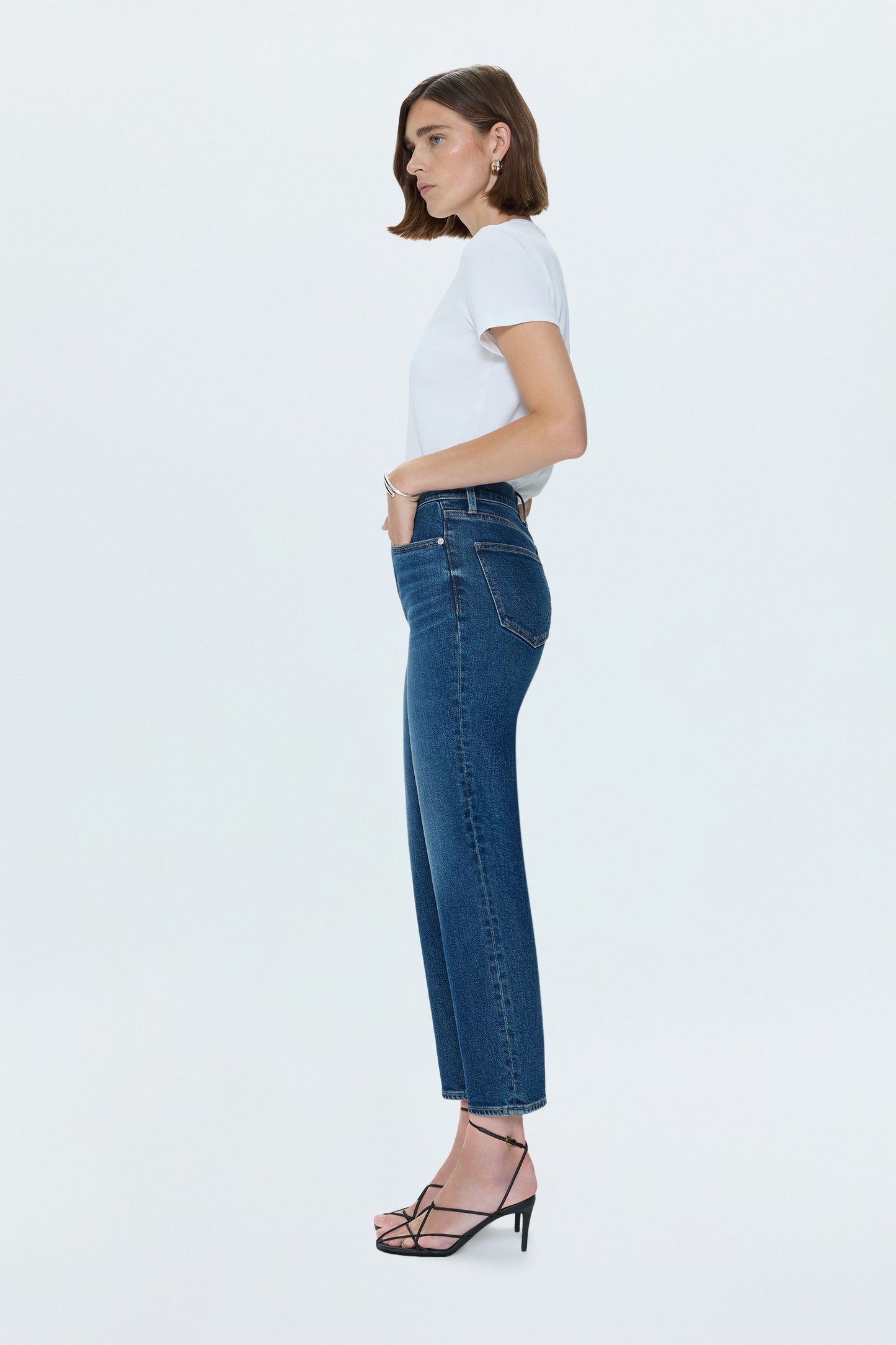 Charlie High Rise Classic Straight Jean - Broadway