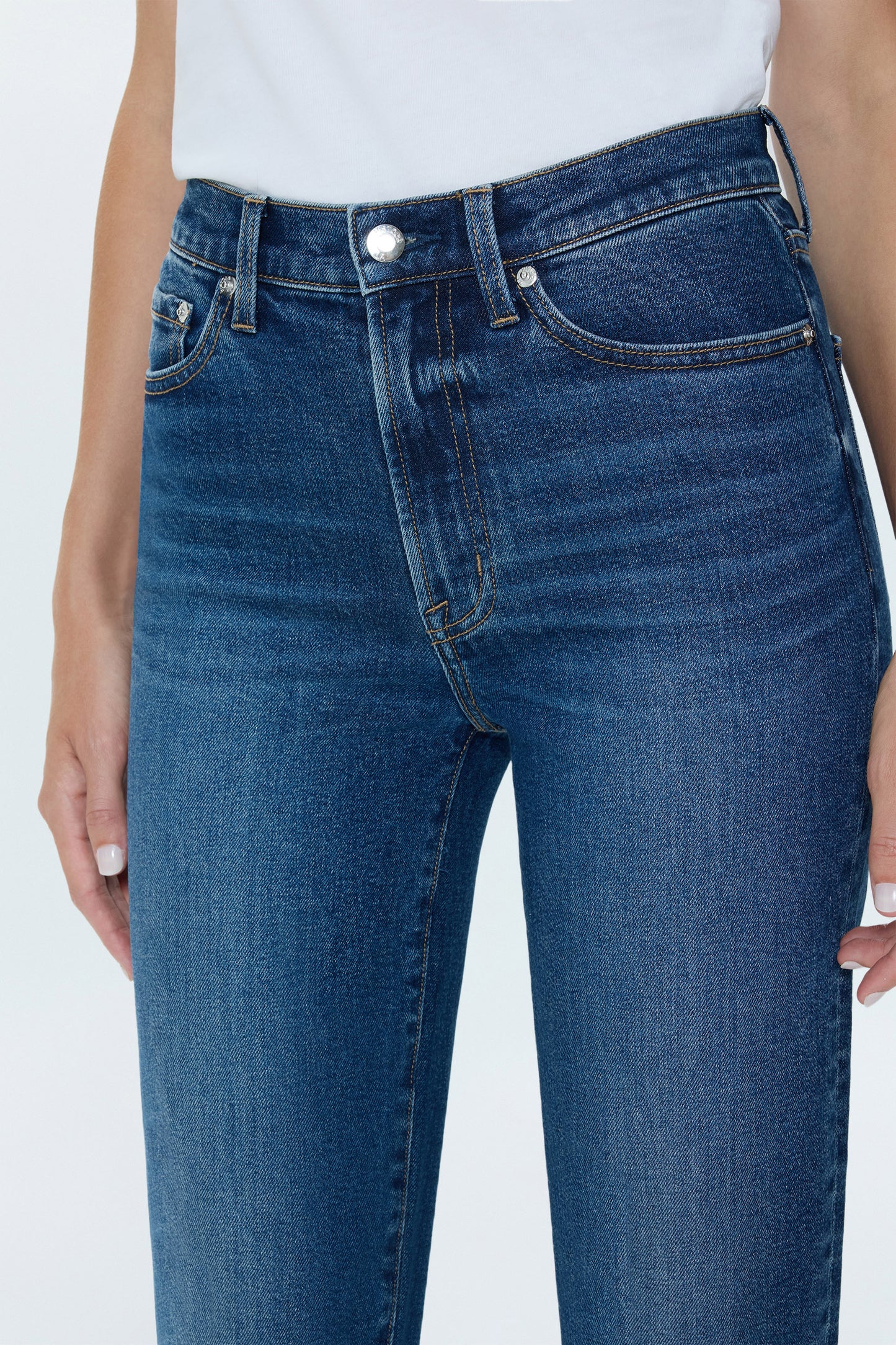 Charlie High Rise Classic Straight Jean - Broadway
