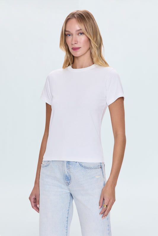 Alba Baby Tee - Le Blanc