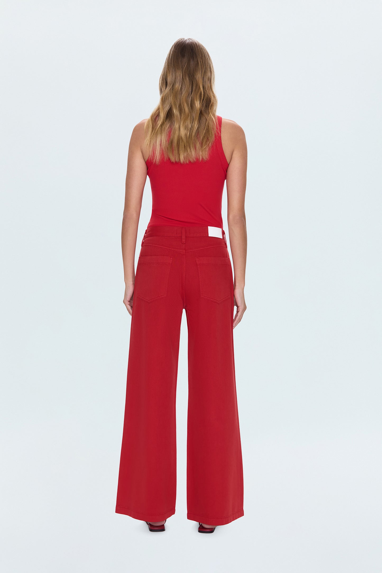 Jadyn Low Slung Palazzo Jean - Samba