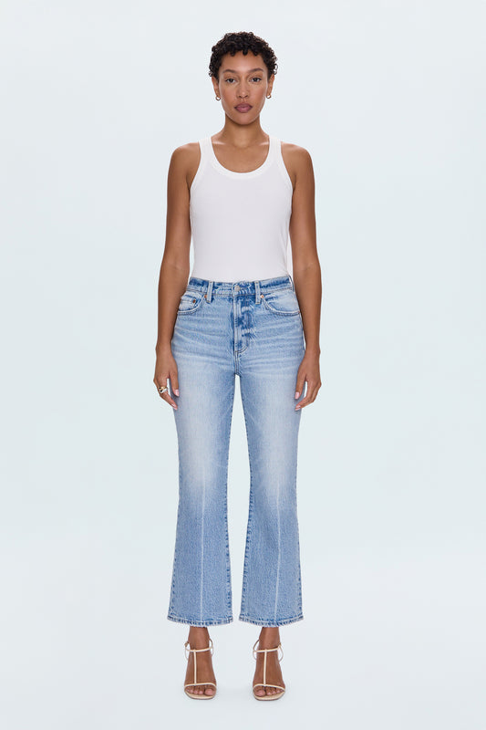 Ally High Rise Ankle Boot Jean - High Tide