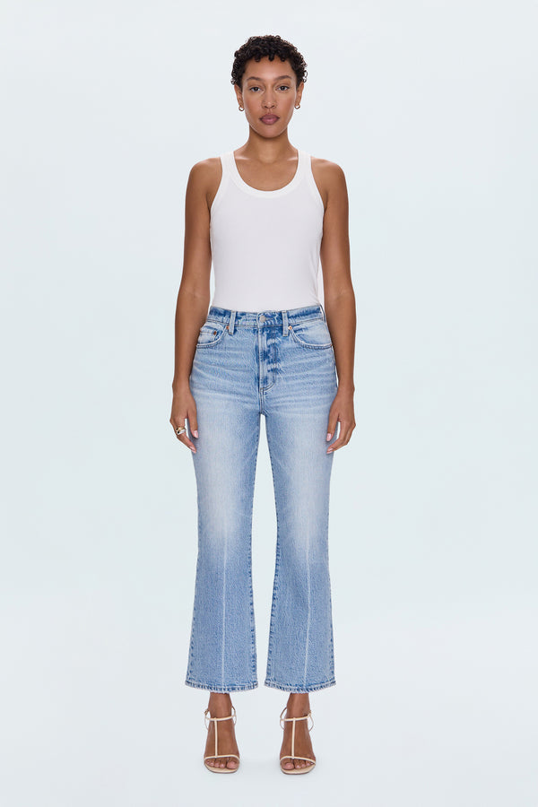 Ally High Rise Ankle Boot Jean - High Tide