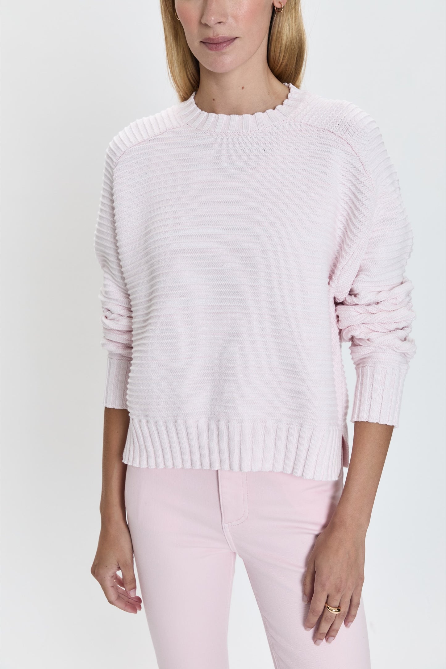 Adina Sweater - Barely Pink Marl