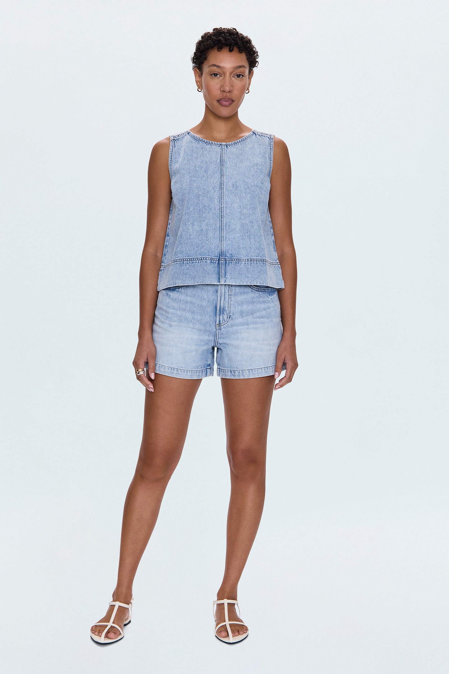 Rue Pop Over Swing Shirt - Berkeley