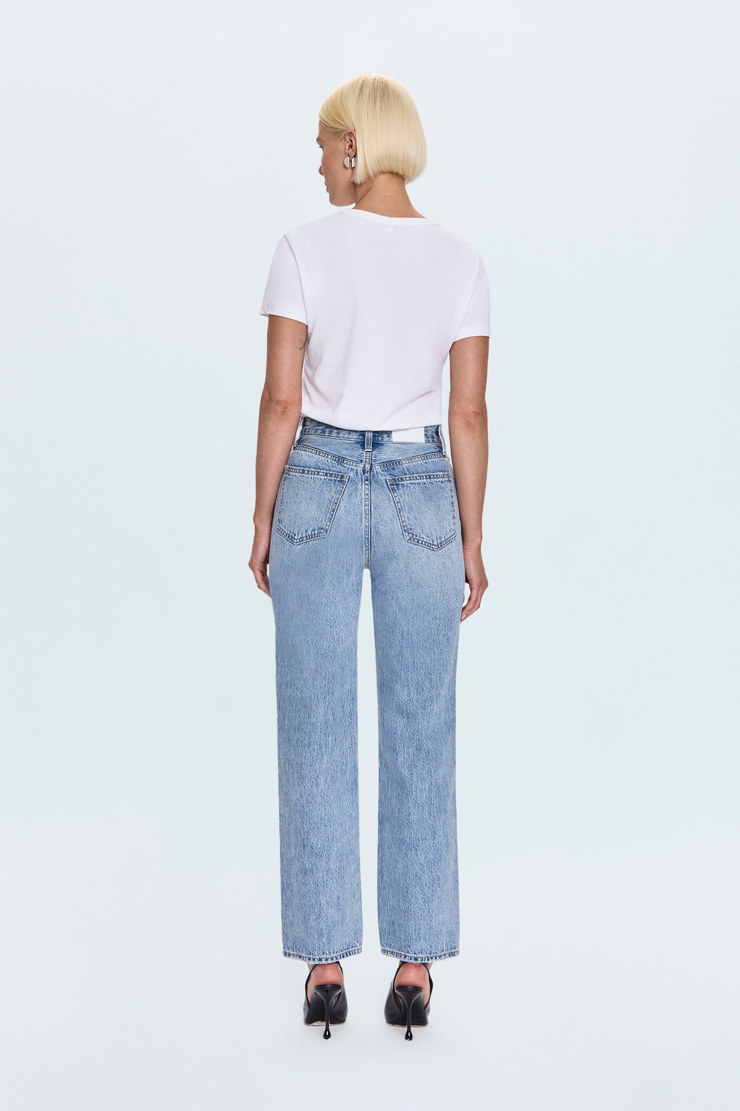 Cassie Super High Rise Straight Jean - Bramble