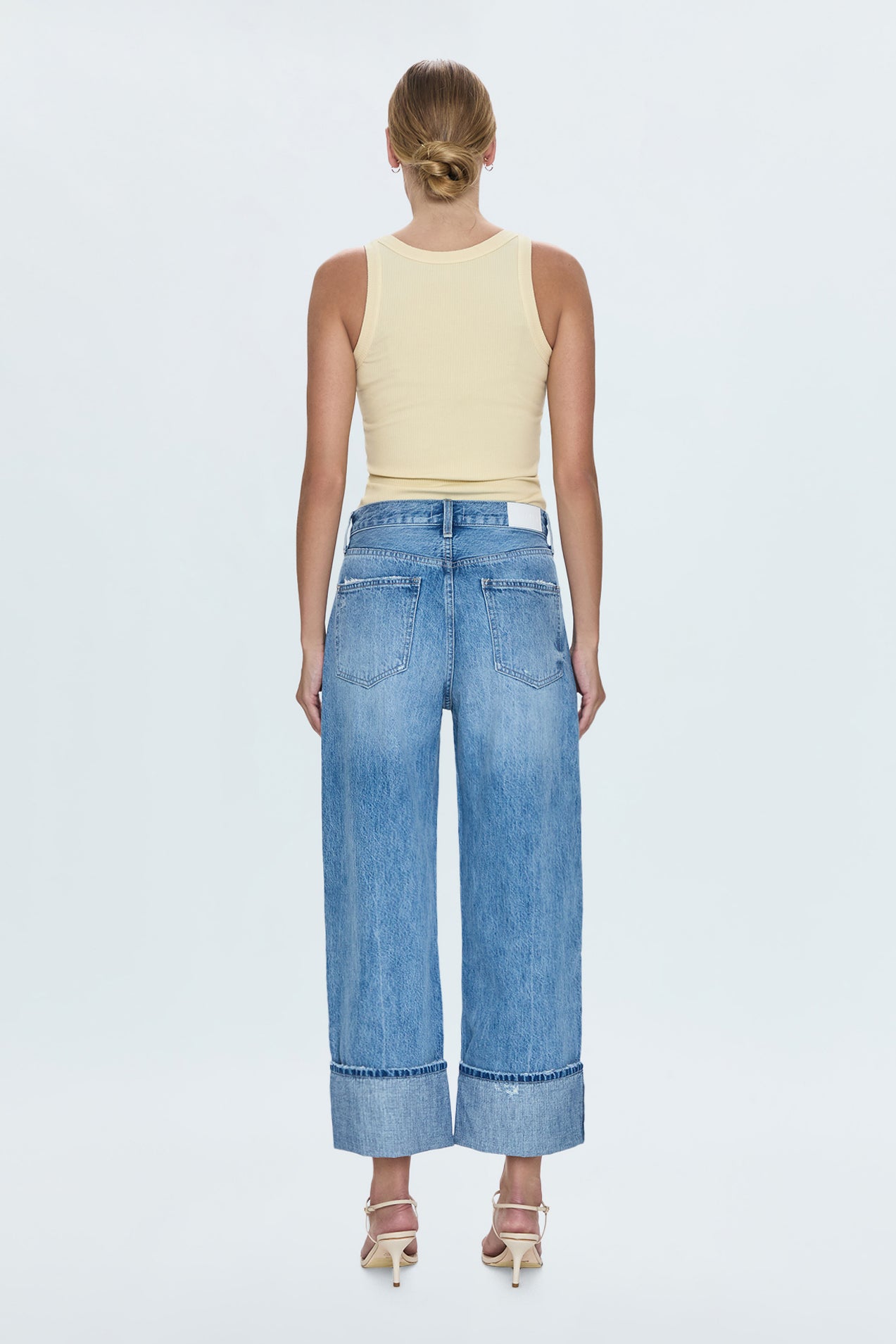 Ryder High Rise Cuffed Jean - Abroad Vintage