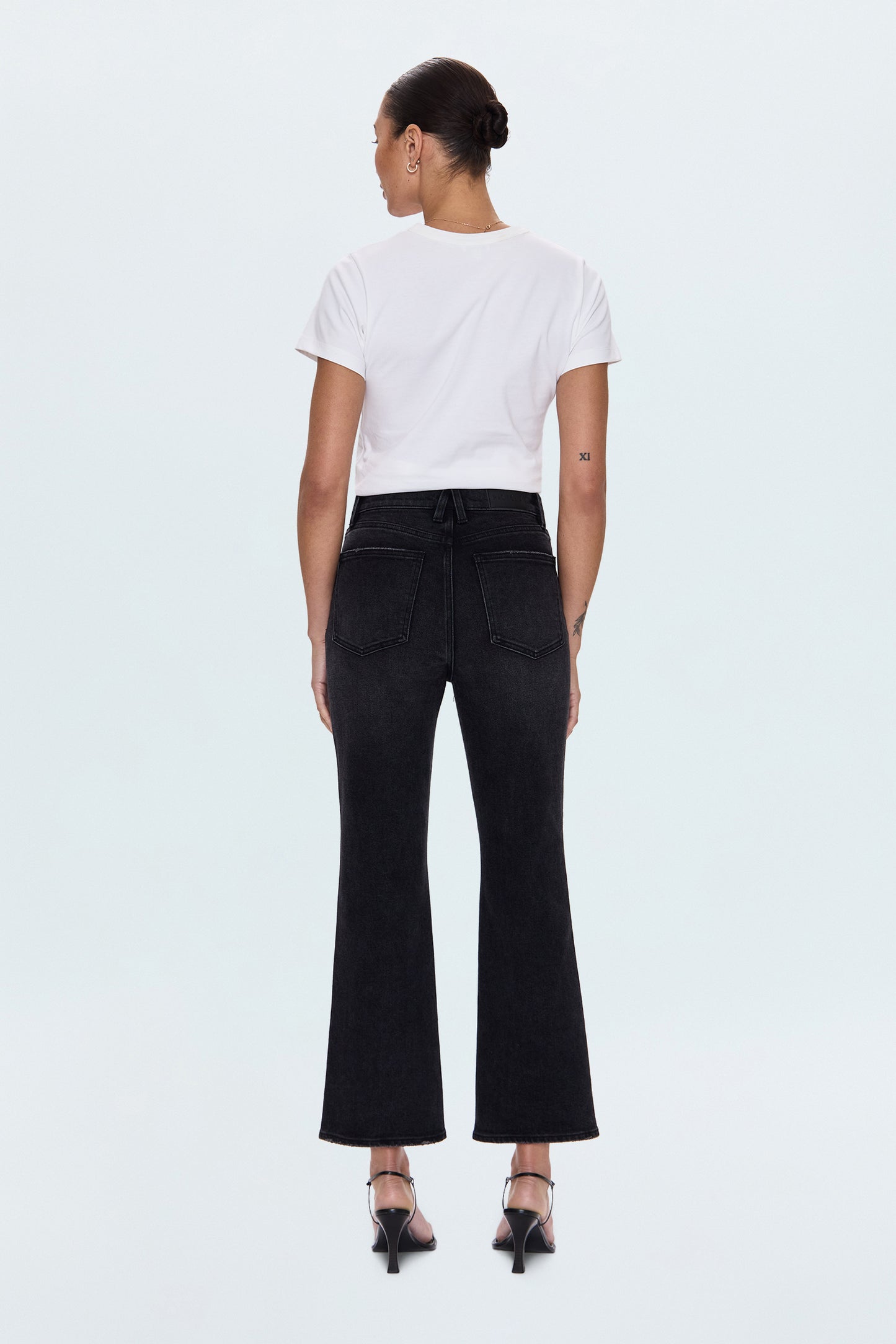 Ally High Rise Ankle Boot Jean - Lodge