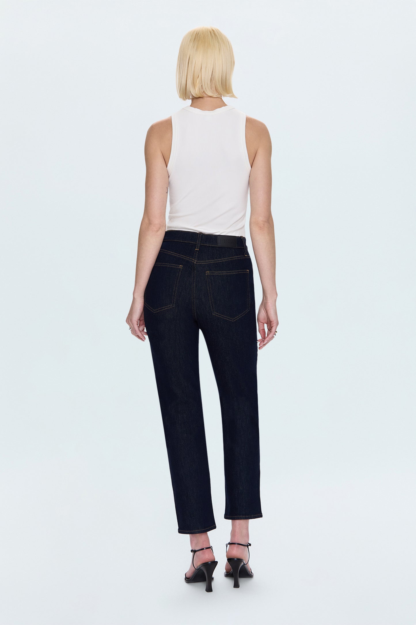 Bri High Rise Slim Straight Jean - Nightfall