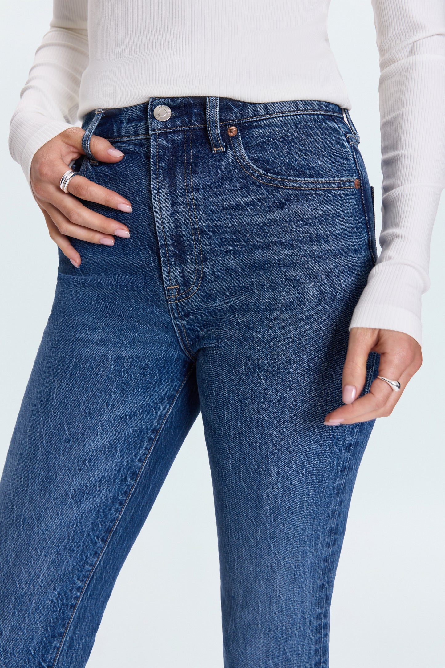 Bri High Rise Slim Straight - Victory