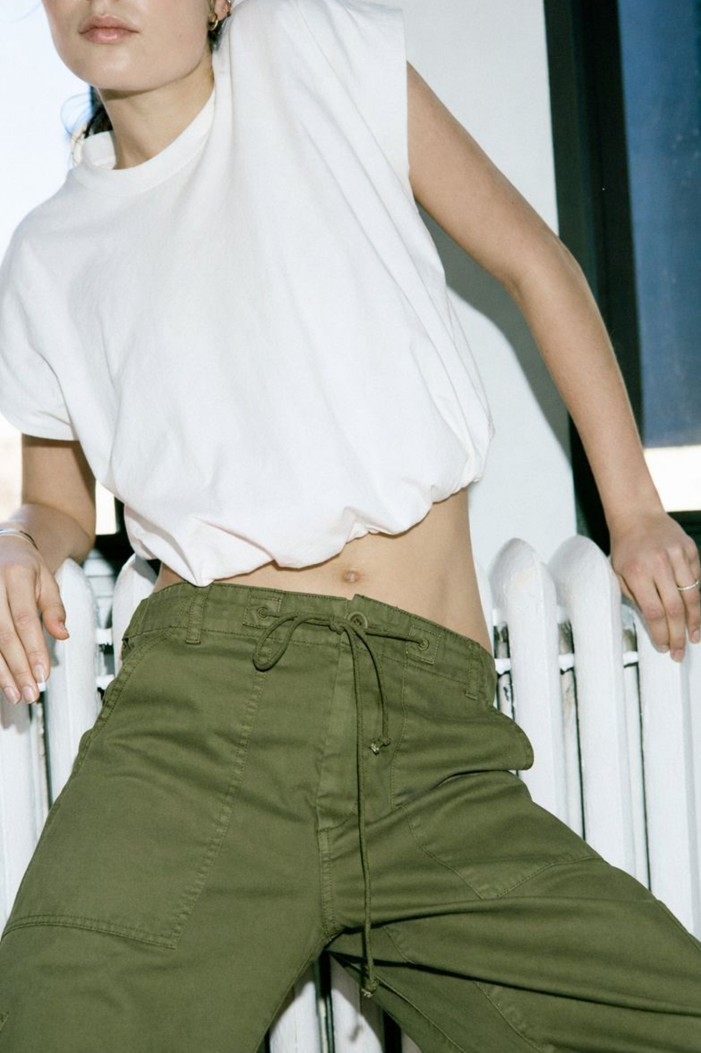 Pistola Millie Bubble Tee - Le Blanc jeans