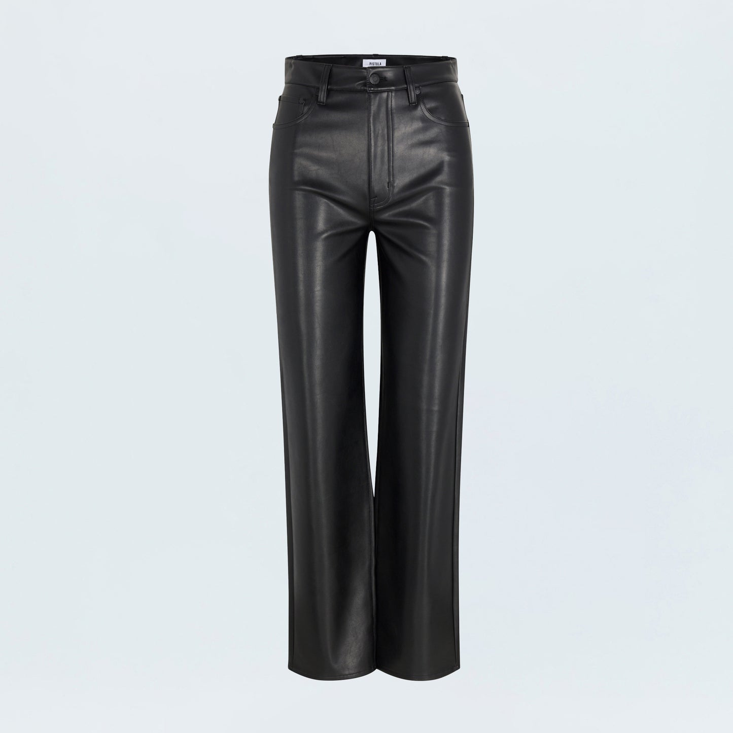Cassie Super High Rise Straight Pant - Onyx