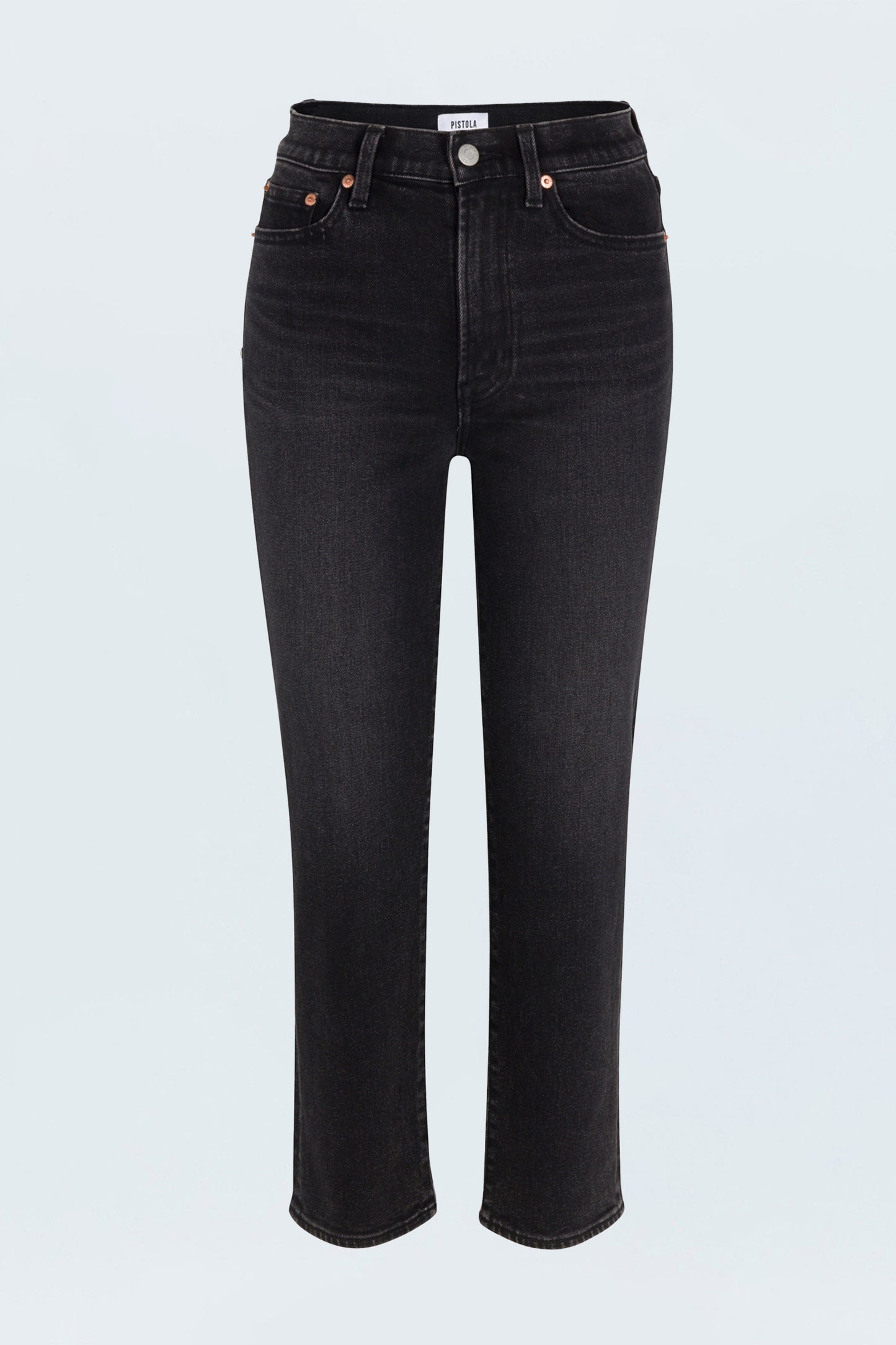 Charlie High Rise Classic Straight Jean - Dark Midnight