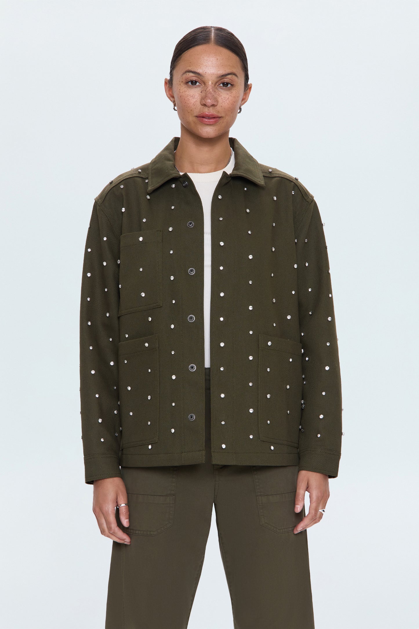 Costte Relaxed Utility Jacket - Sycamore