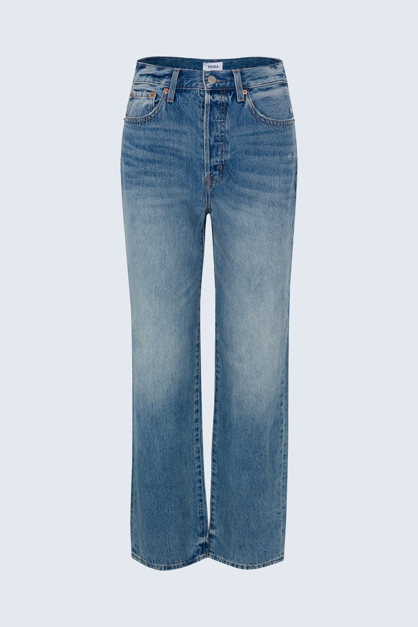 PETITE Cassie Super High Rise Straight - Serpentine Vintage
