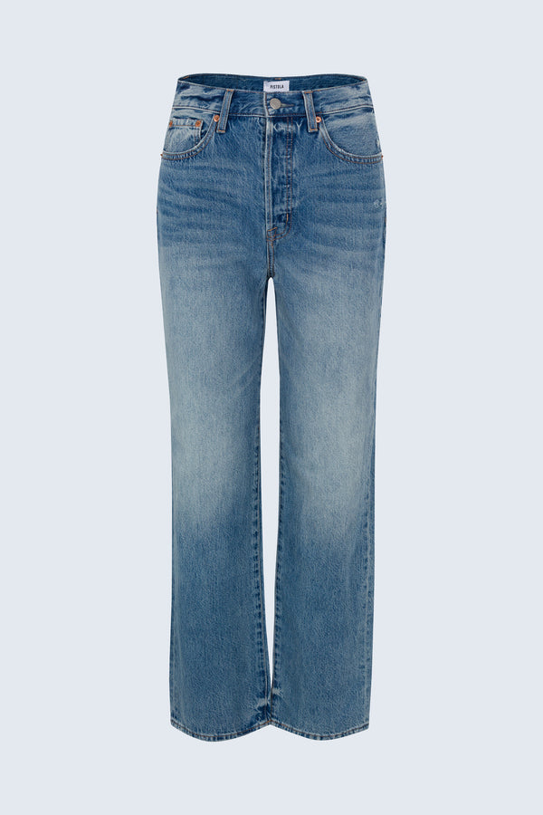 PETITE Cassie Super High Rise Straight - Serpentine Vintage