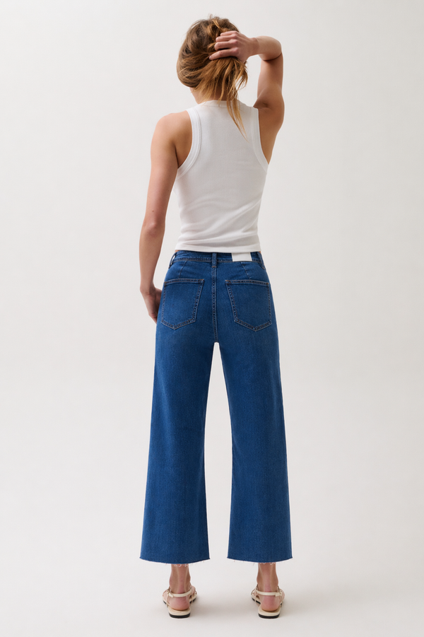 Penny High Rise Wide Leg - Rooftop