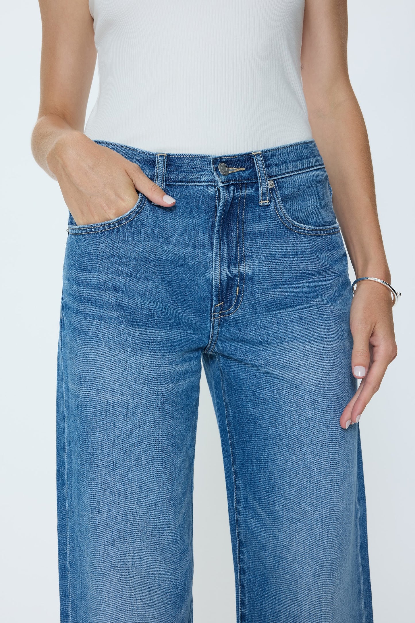 Pistola Donny Rolled Hem Boyfriend Jean - Heartfelt jeans