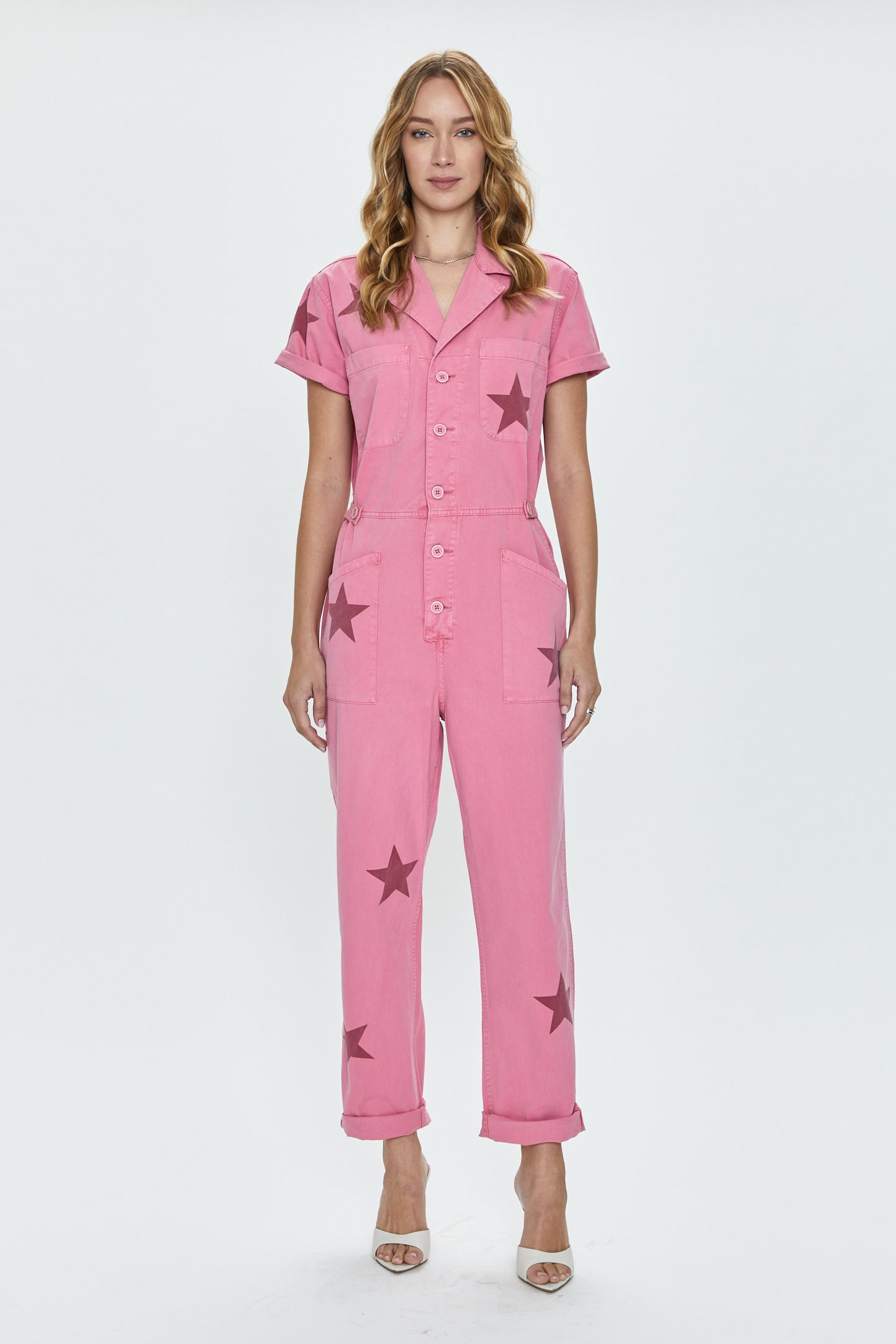 Grover Short Sleeve Field Suit - Royal Flamingo
