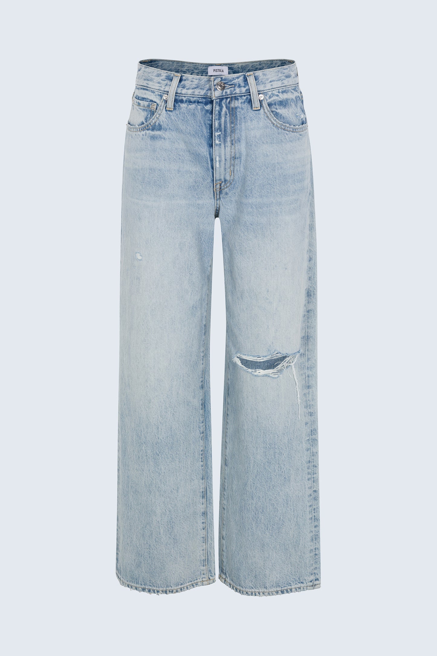 Hendrix High Rise Baggy - Revel Distressed