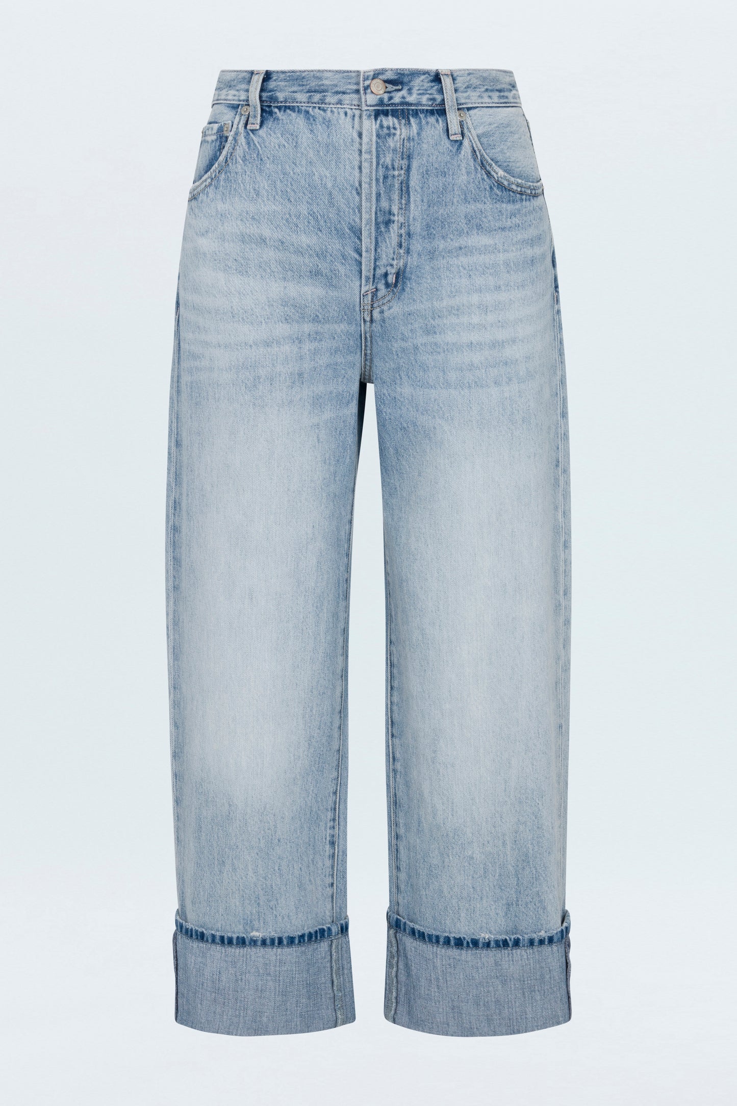 Ryder High Rise Cuffed Jean - Abroad Vintage