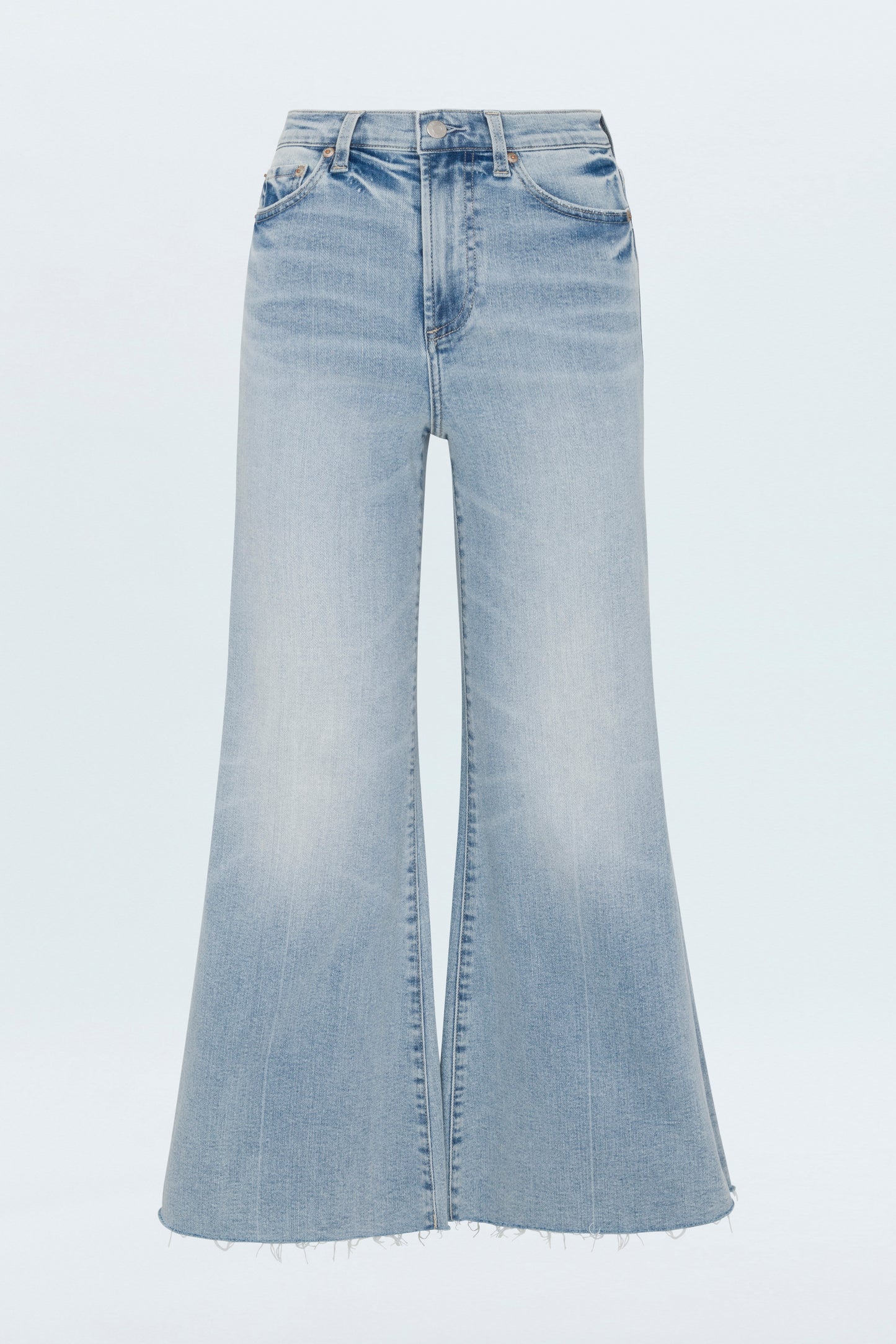 Izzy Mid Rise Wide Leg Crop Jean - Strive