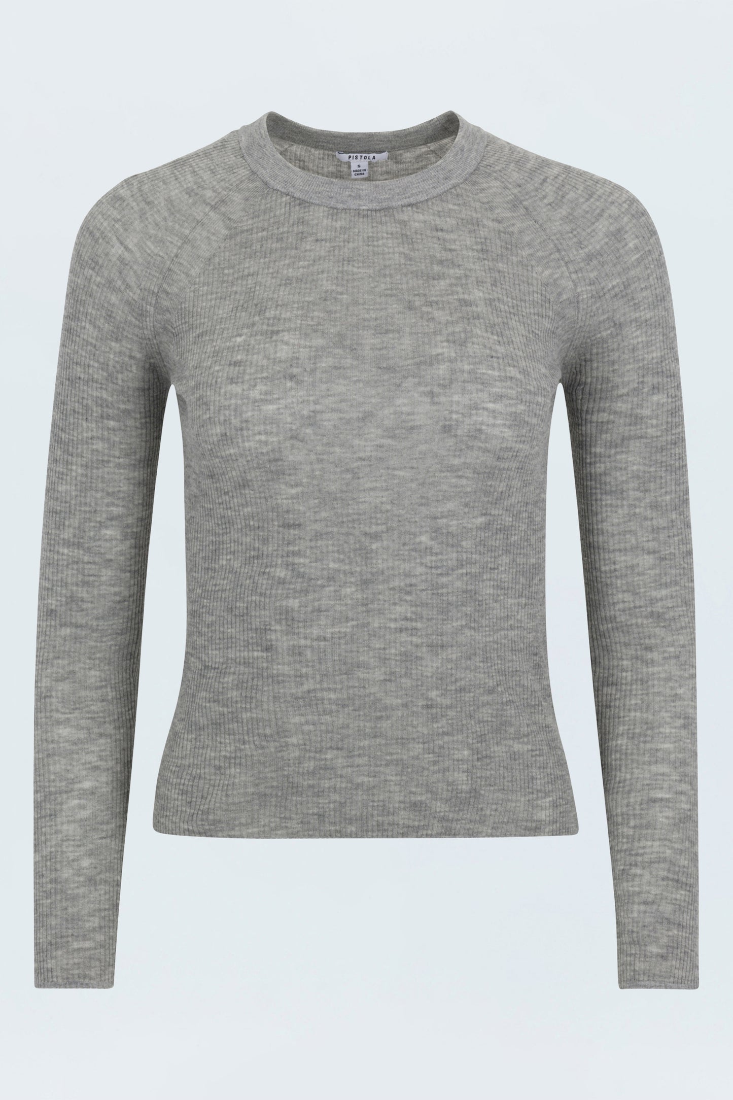 Juno Feather Weight Sweater - Heather Charcoal