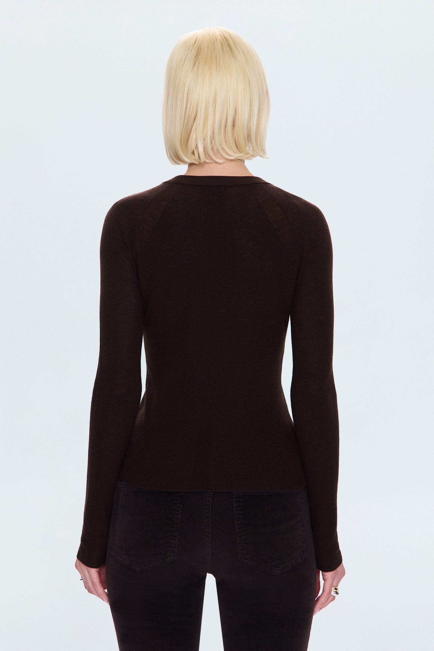 Juno Feather Weight Sweater - Mocha