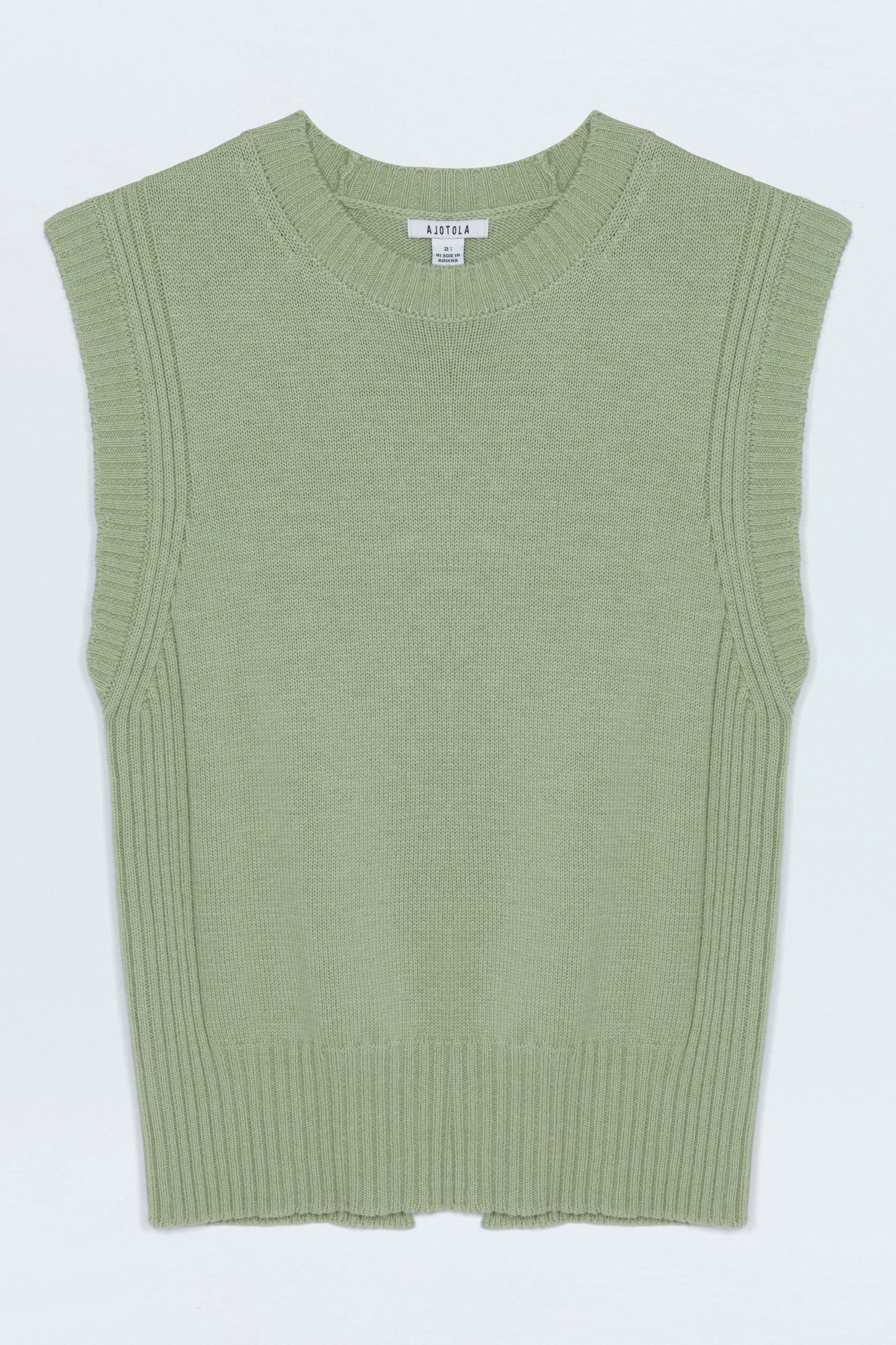 Leandra Sweater Vest- Pistachio