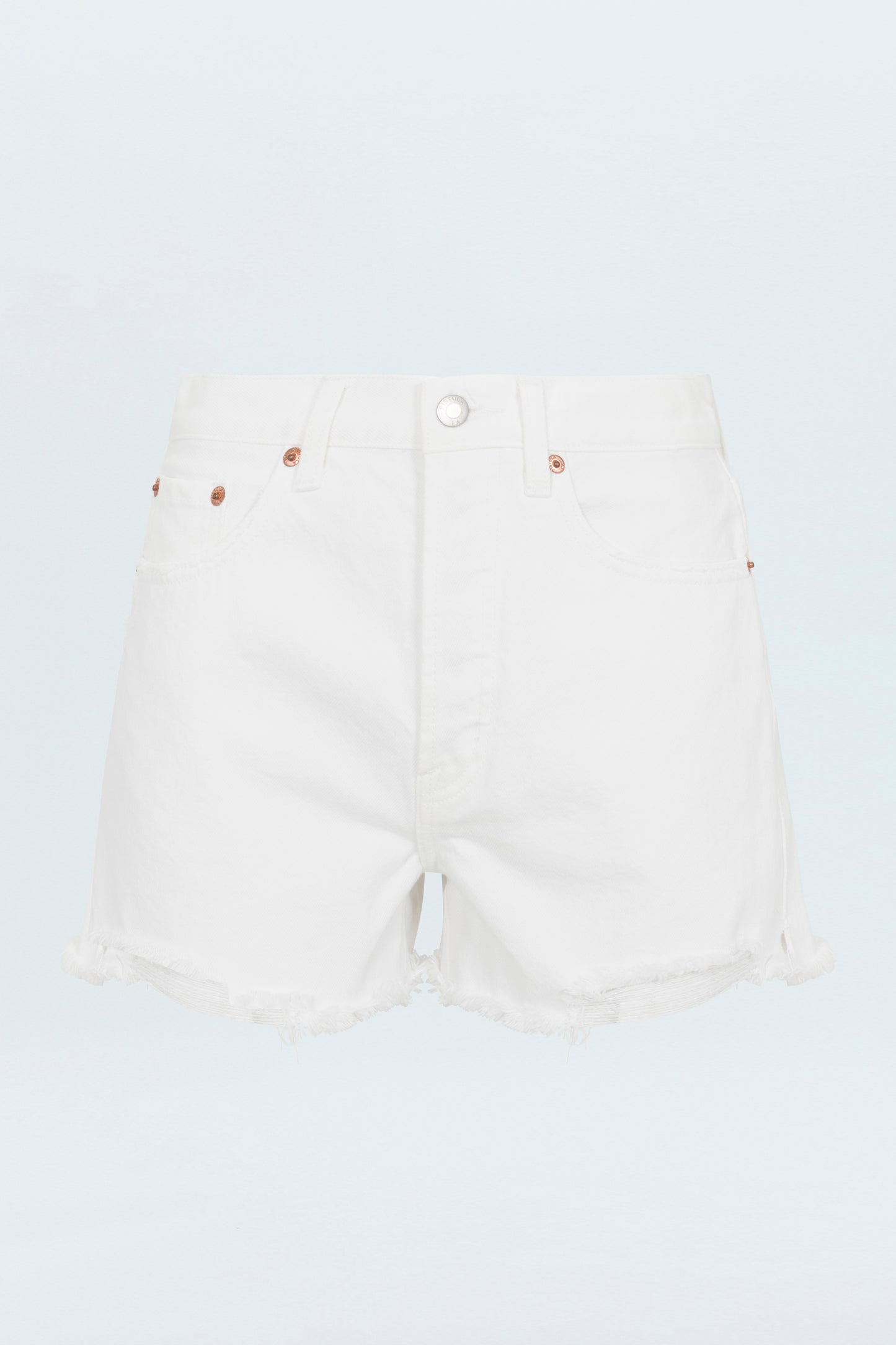 Pistola Nova High Rise Short - Luxe White Vintage high rise shorts