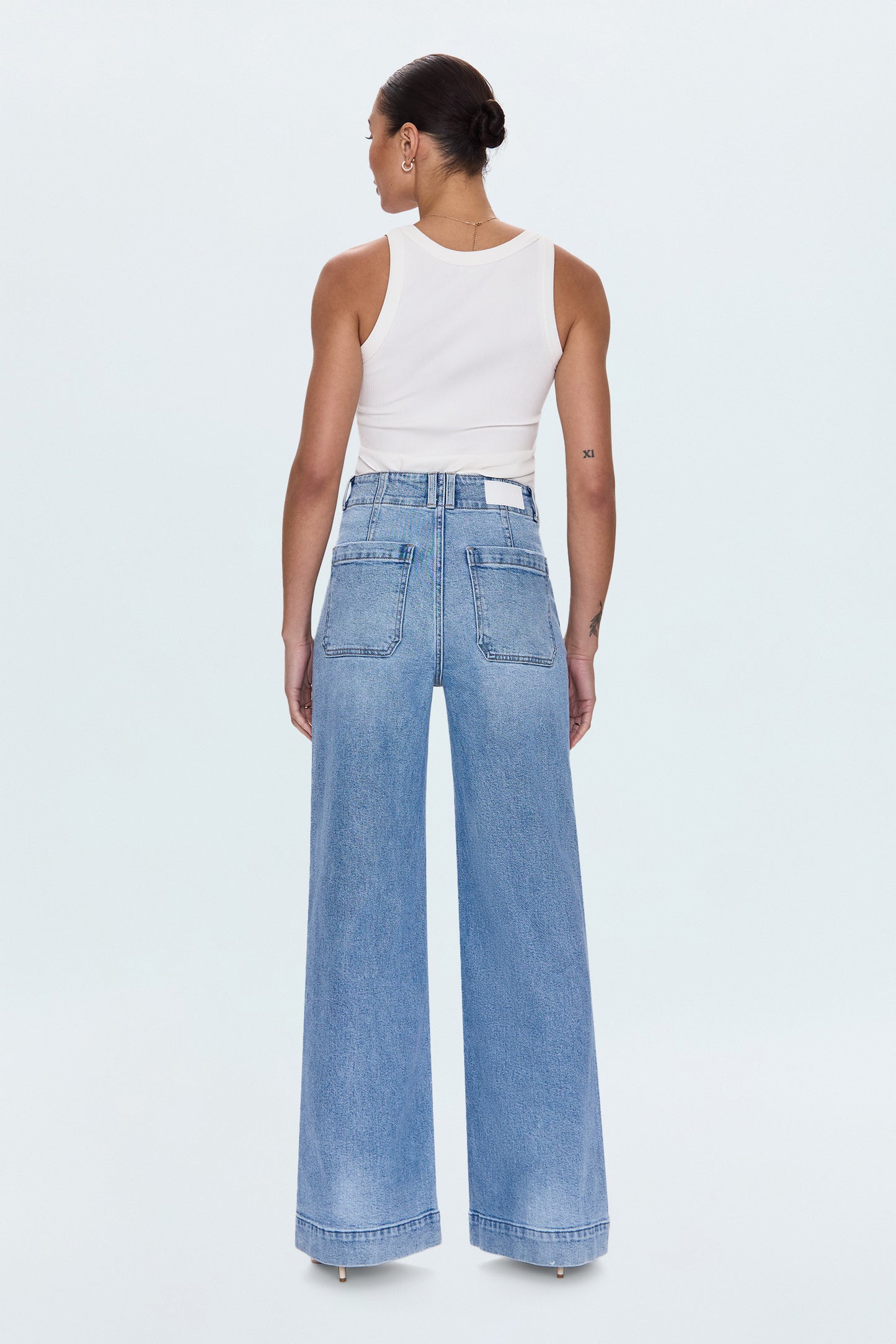 Lana High Rise Ultra Wide Leg Jean - Terrace