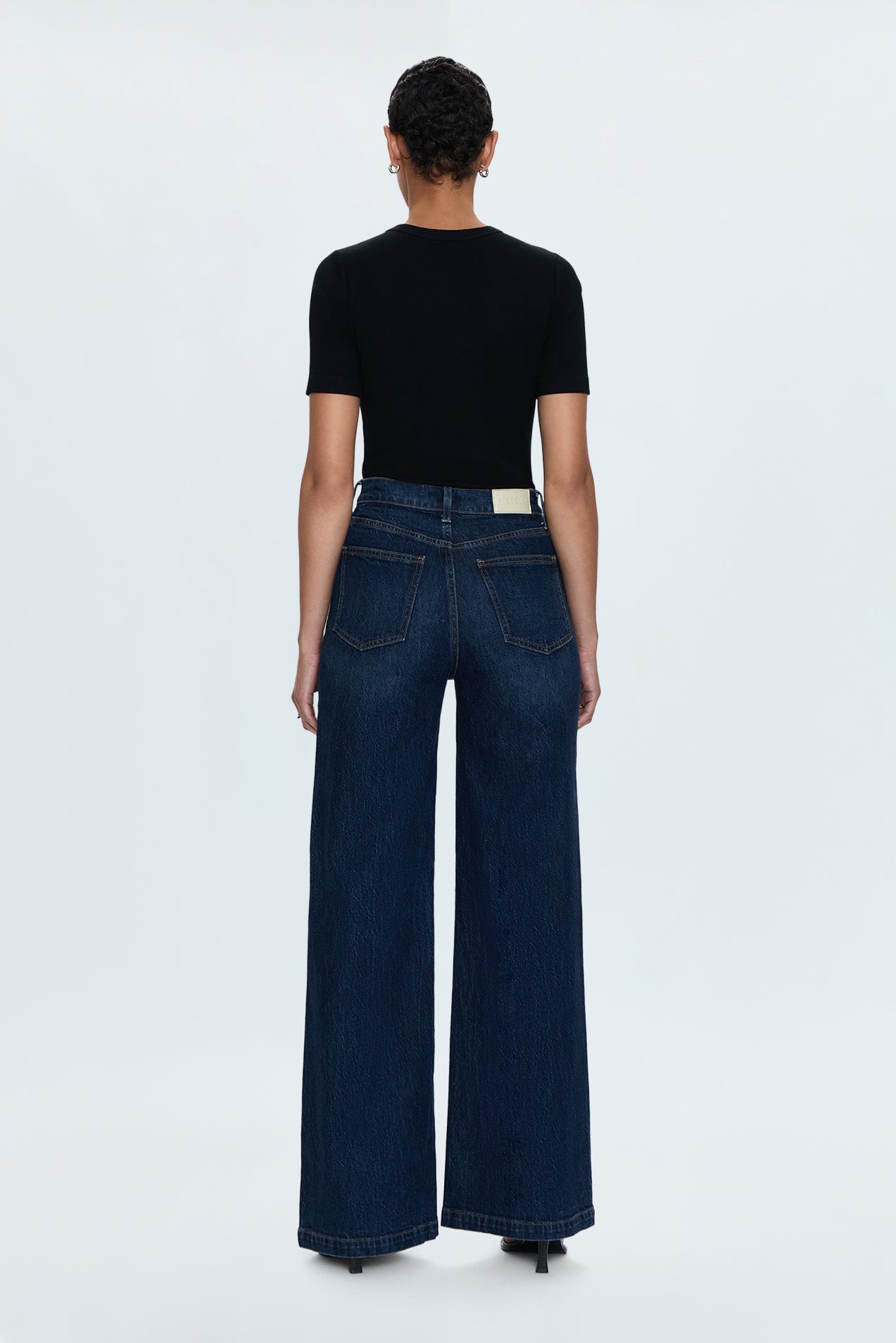 Lana High Rise Ultra Wide Jean - Elevation
