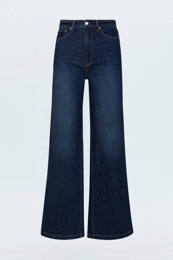 PETITE Lana High Rise Ultra Wide Jean - Elevation