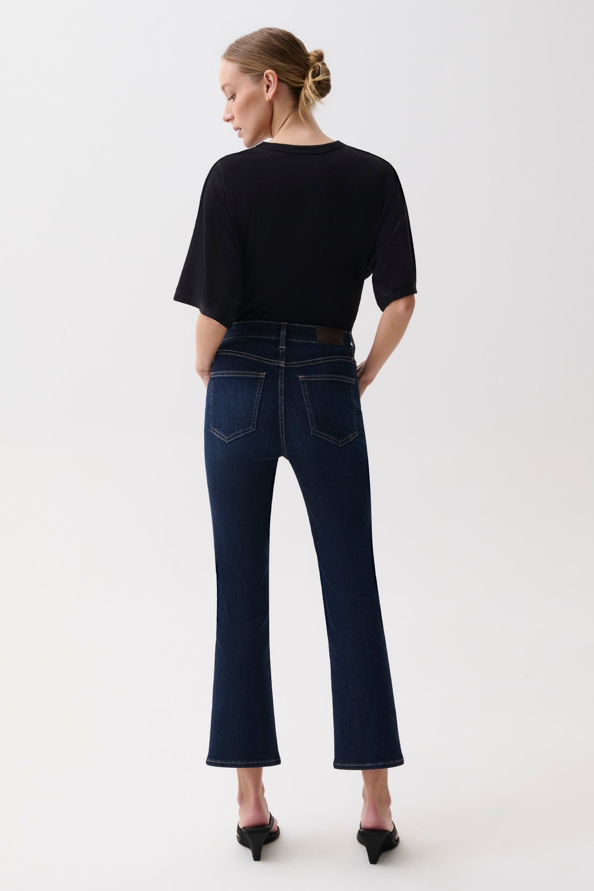 Lennon High Rise Crop Boot - Starstruck