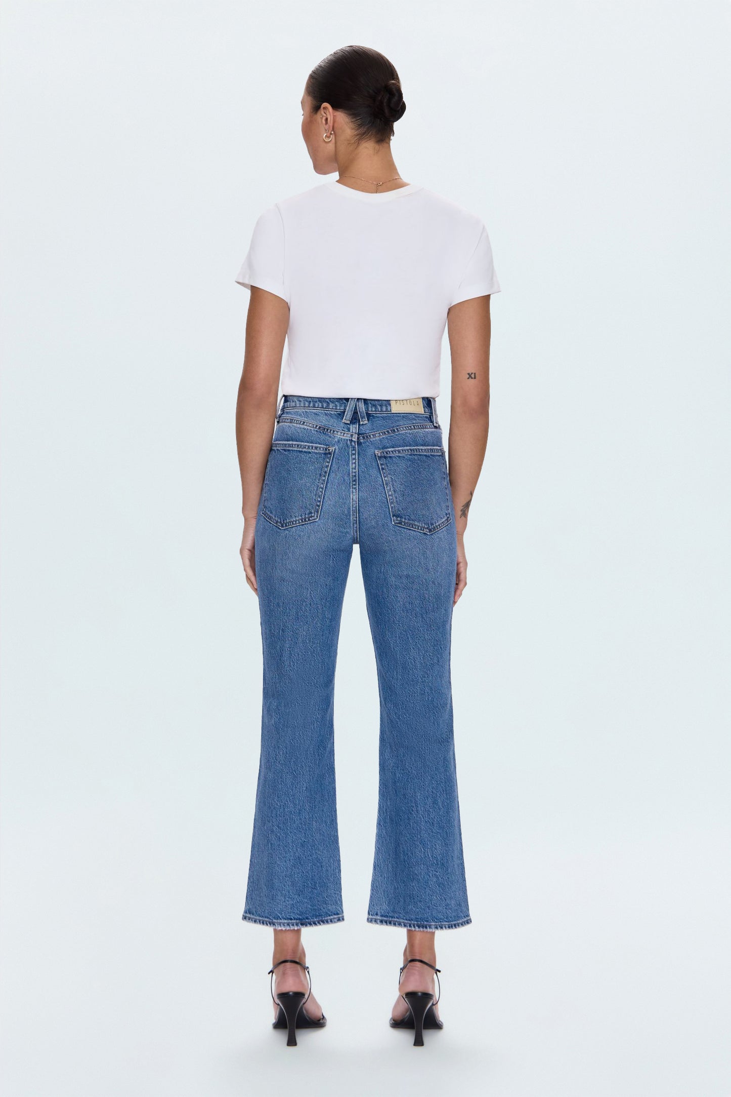 Ally High Rise Ankle Boot Jean - Charleston