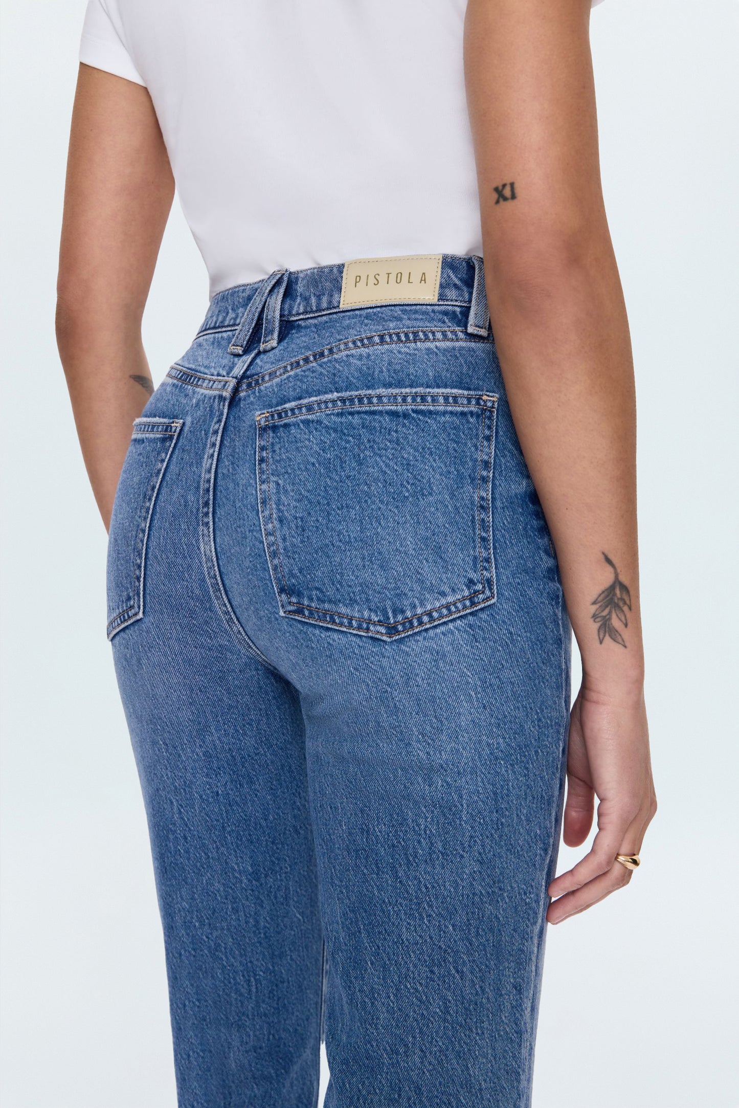 Ally High Rise Ankle Boot Jean - Charleston