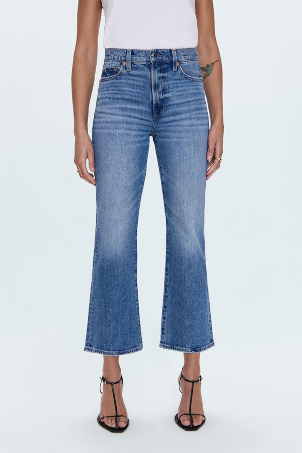 Ally High Rise Ankle Boot Jean - Charleston