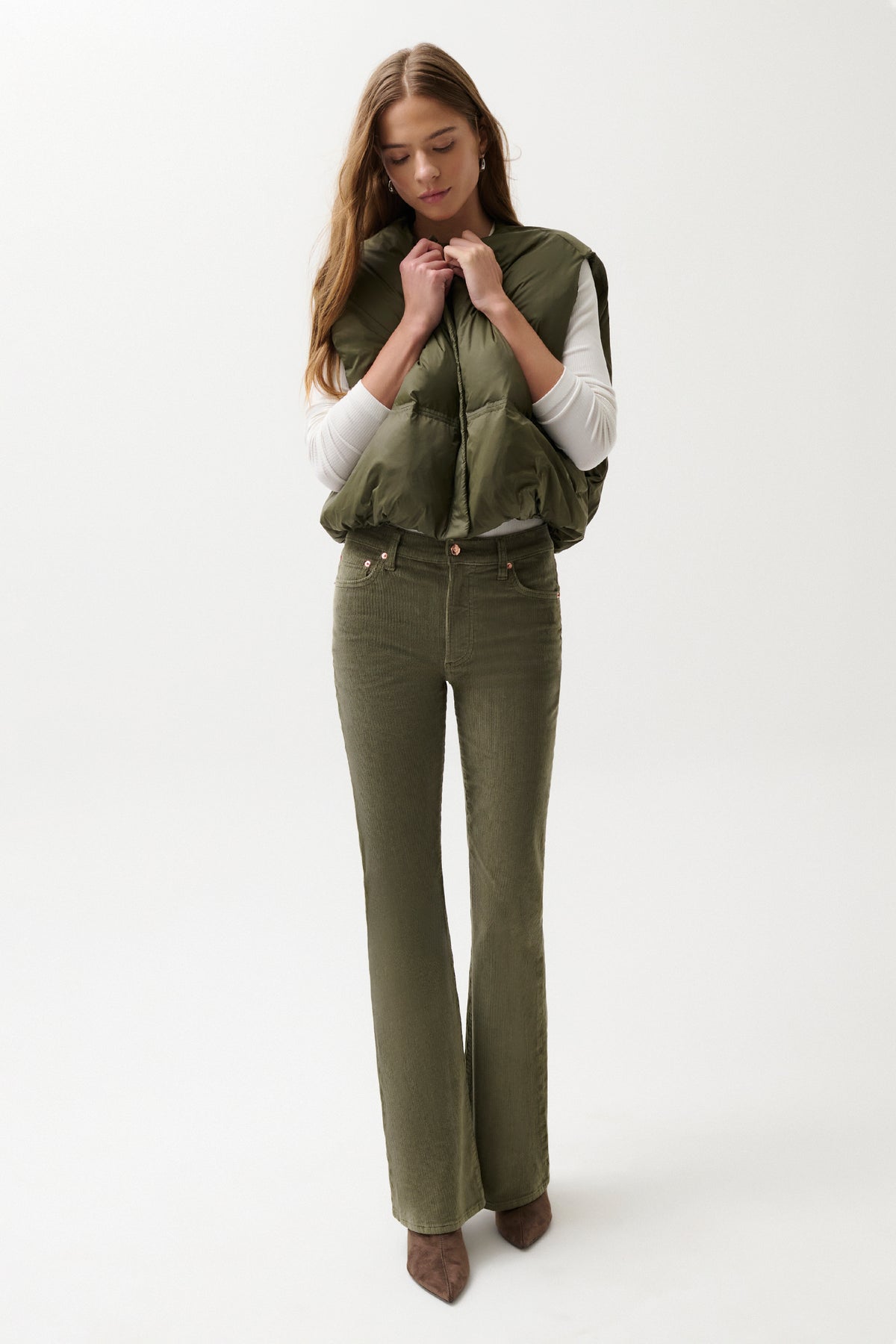 Kinsley Mid Rise Ultra Flare - Sequoia