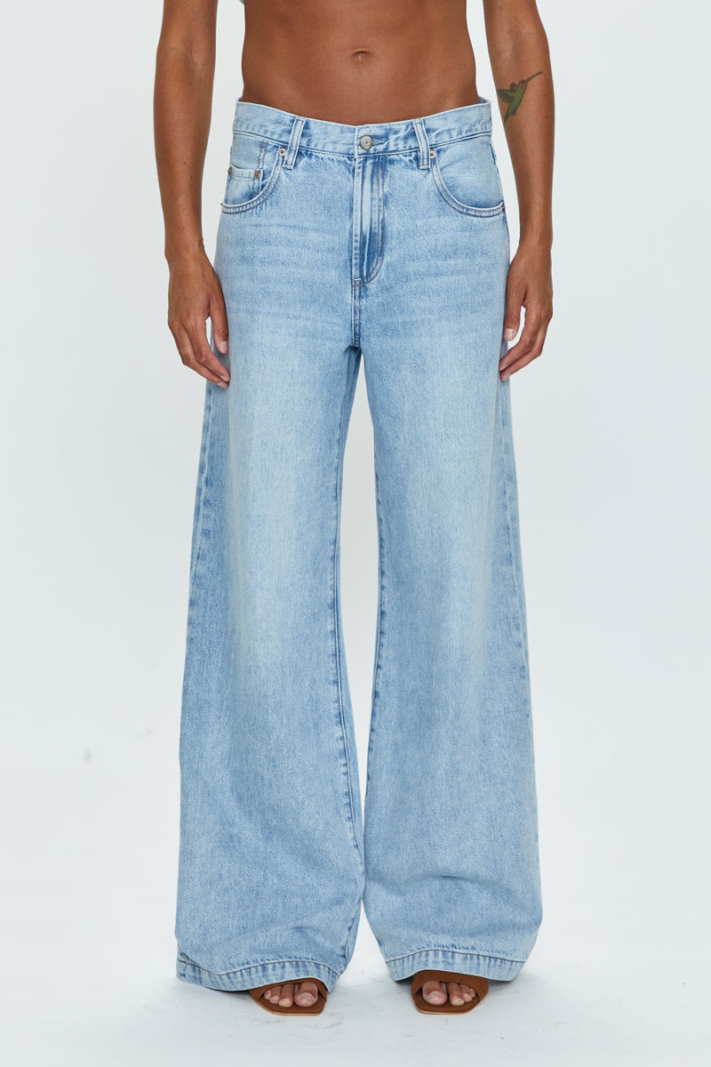 Pistola - Jaydn Low Slung Palazzo Jeans main image 0