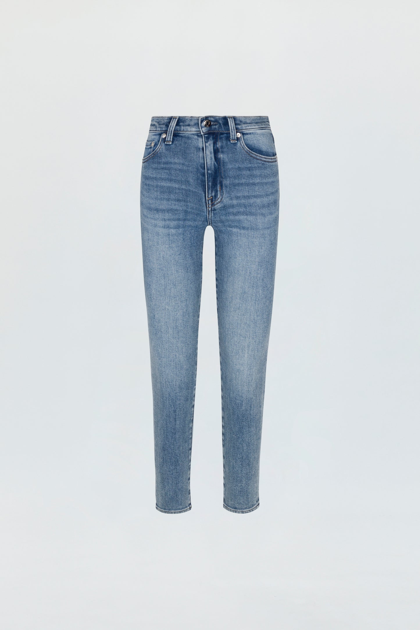 Madi High Rise Slim Jean - Silverlake