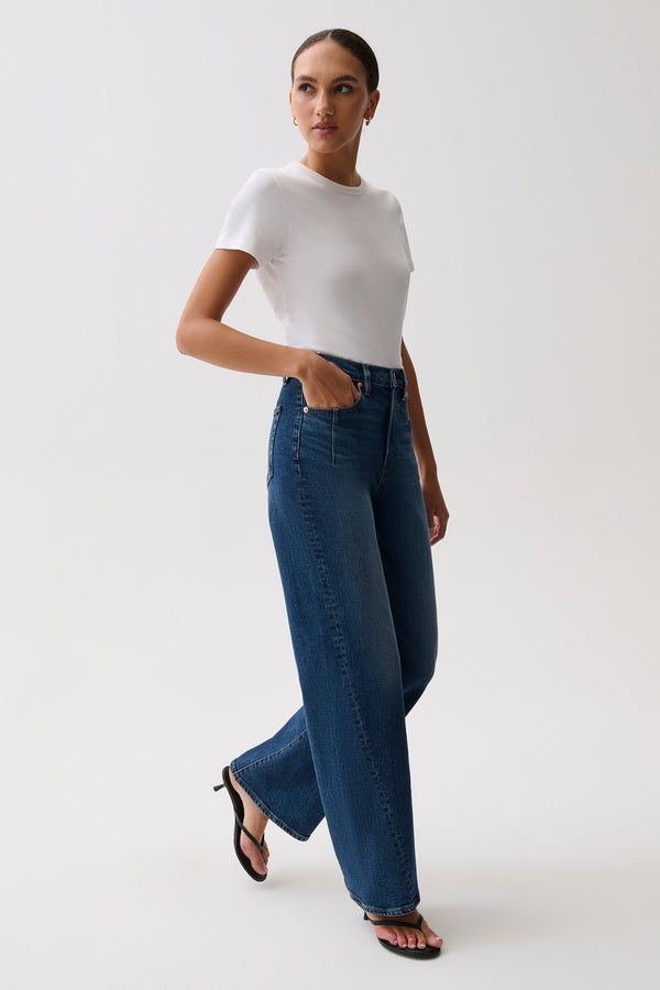 Kyra High Rise Bowed Ankle - Inkwell