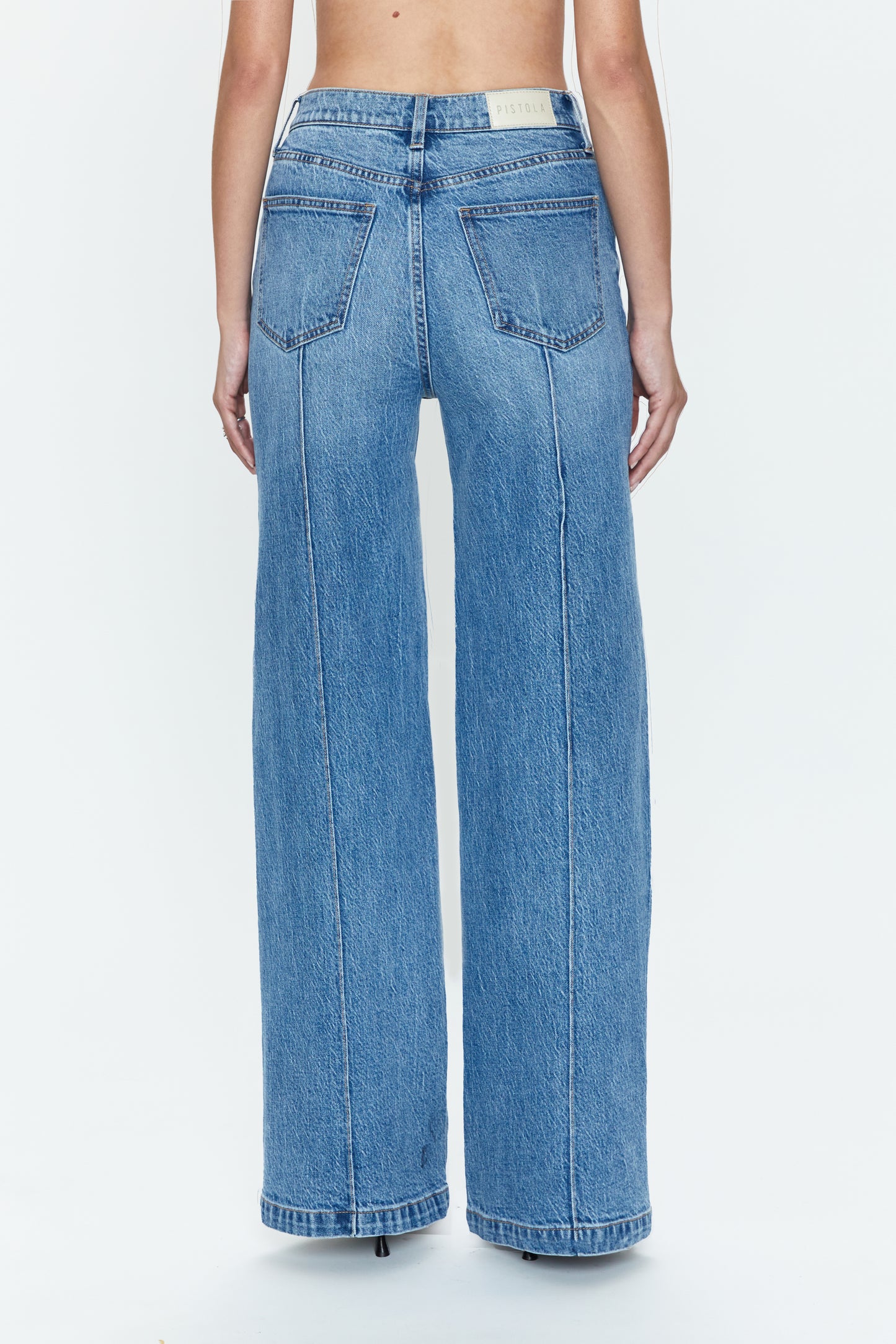 Lana High Rise Ultra Wide Jean - Cannes