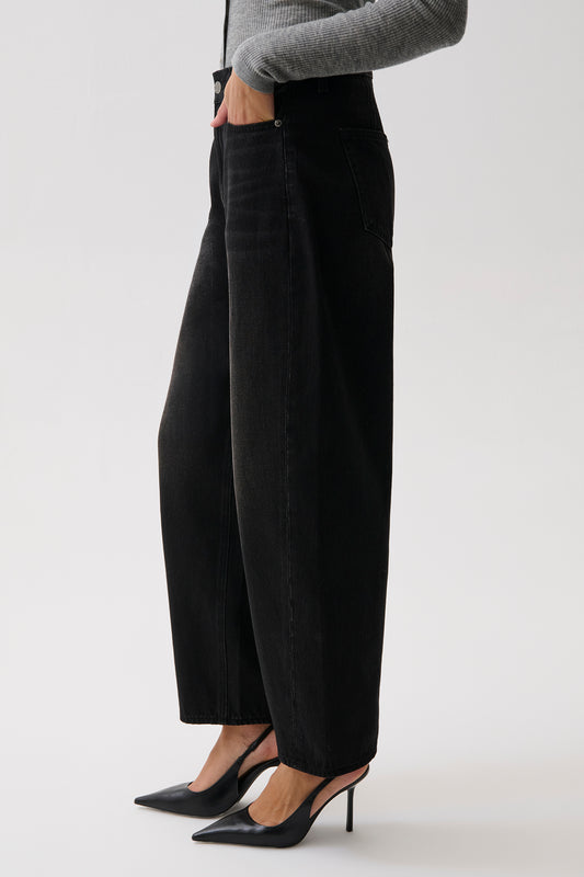 Sacha High Rise Relaxed Barrel - Spark